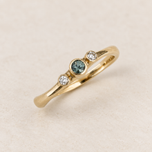 Load image into Gallery viewer, Sapphire & Ocean Diamond Flo