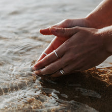 Load image into Gallery viewer, Silver Flo ring