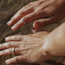 Load image into Gallery viewer, Little Tide Lines ring