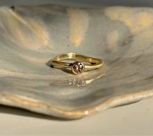 Load image into Gallery viewer, Champagne Diamond Flo Ring