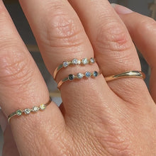 Load and play video in Gallery viewer, Shore ripple ring