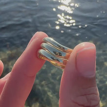 Load and play video in Gallery viewer, Custom Wavy Band