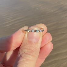 Load and play video in Gallery viewer, Shore ripple ring