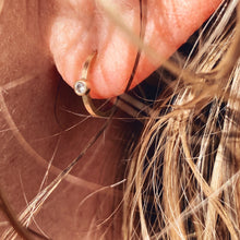 Load image into Gallery viewer, Ocean diamond hoops