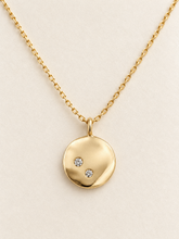 Load image into Gallery viewer, Ocean Diamond Pebble Necklace
