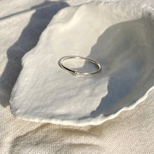 Load image into Gallery viewer, Petite Ocean Diamond ring
