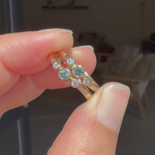 Load and play video in Gallery viewer, Sapphire &amp; Ocean Diamond Flo

